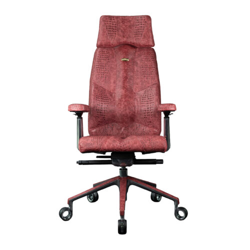 Ergonomiczny fotel Croco Rex Caiman Rose - Caiman Rose